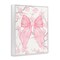 Stupell Industries Cherry Blossom & Ribbon Framed Giclee, design by Jesse Keith